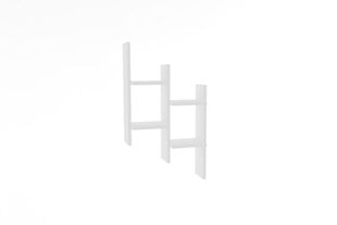 Полка Asir, 49,4x85x14,5 см, белый цена и информация | Полки | 220.lv