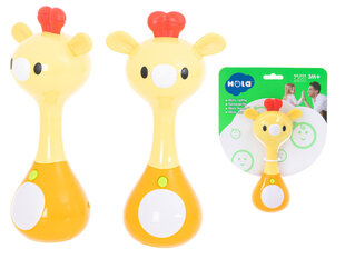 Grabulītis žirafe Hola, dzeltens cena un informācija | Rotaļlietas zīdaiņiem | 220.lv
