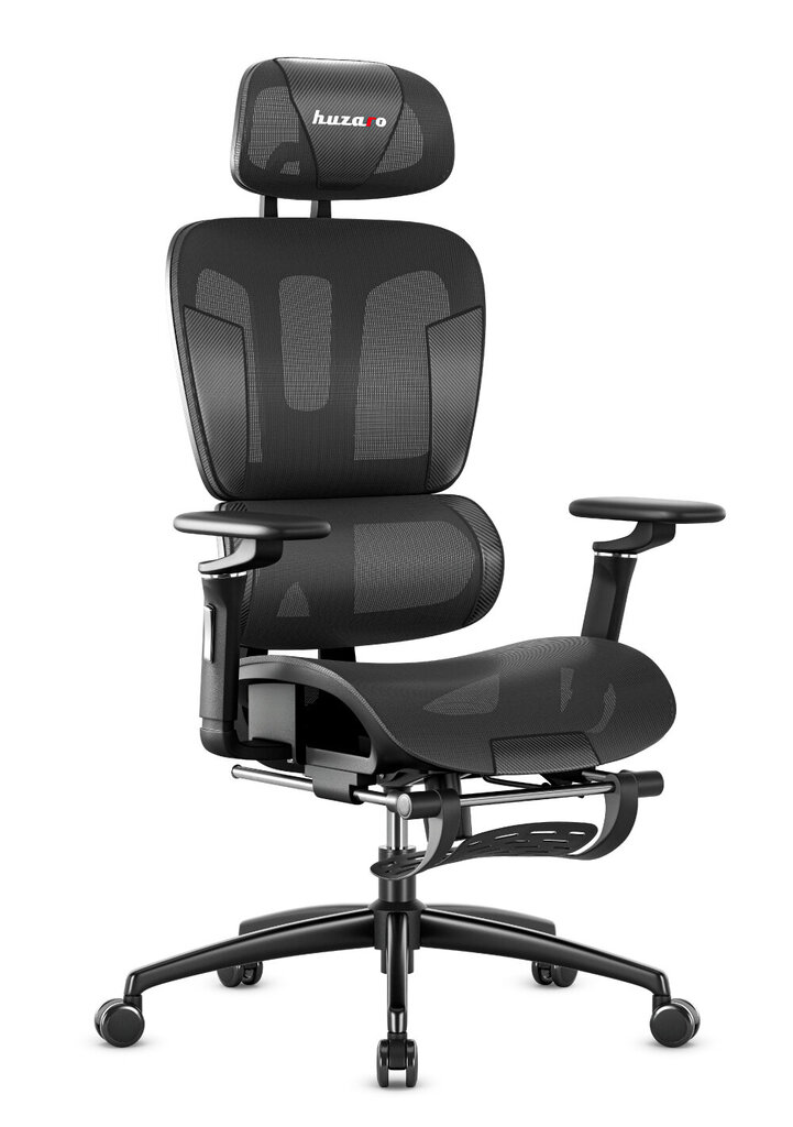 Spēļu krēsls Huzaro Combat 7.9 melns cena un informācija | Biroja krēsli | 220.lv