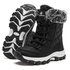 Детские зимние ботинки Hobibear, черные цена и информация | Детские сапоги | 220.lv