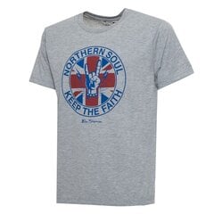 Ben Sherman T-krekls vīriešiem 8719015140688, pelēks цена и информация | Мужские футболки | 220.lv