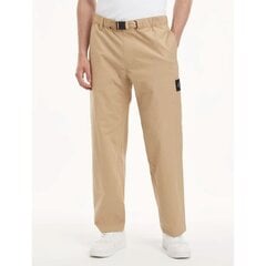 Calvin Klein Jeans bikses vīriešiem 8720107637719, bēšas cena un informācija | Vīriešu bikses | 220.lv