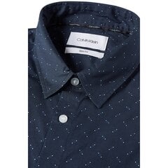 Мужская рубашка Calvin Klein 8719854156048, синий цвет цена и информация | Мужские рубашки | 220.lv