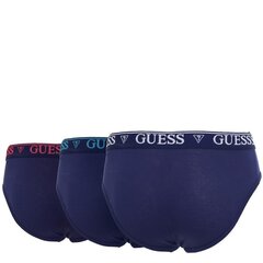 Guess apakšbikses vīriešiem 7613402717709, zilas, 3 gab. cena un informācija | Guess Vīriešu apakšveļa | 220.lv