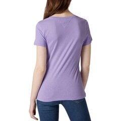 Женская футболка Tommy Jeans, фиолетовая цена и информация | Женские футболки | 220.lv