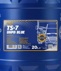 Mannol TS-7 UHPD Blue sintētiskā motoreļļa 10W-40 7107, 20L cena un informācija | Motoreļļas | 220.lv