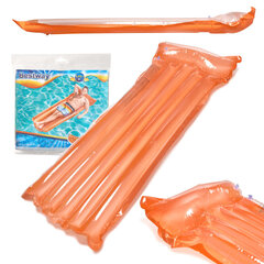 Роскошный пляжный матрас, 183x76 см, оранжевый цена и информация | Надувные матрасы и мебель | 220.lv