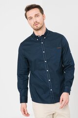 Рубашки M JACOB 8315 BLUE M JACOB 8315 BLUE-XXL цена и информация | Мужские рубашки | 220.lv