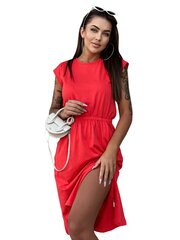 платье tw-sk-2019-1.75 экру/красный цена и информация | Платья | 220.lv