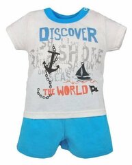 Komplekts mazuļiem TM18433, zils cena un informācija | Apģērbu komplekti jaundzimušajiem | 220.lv