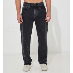 Calvin Klein Jeans džinsi vīriešiem 8719855826575, melni cena un informācija | Vīriešu džinsi | 220.lv