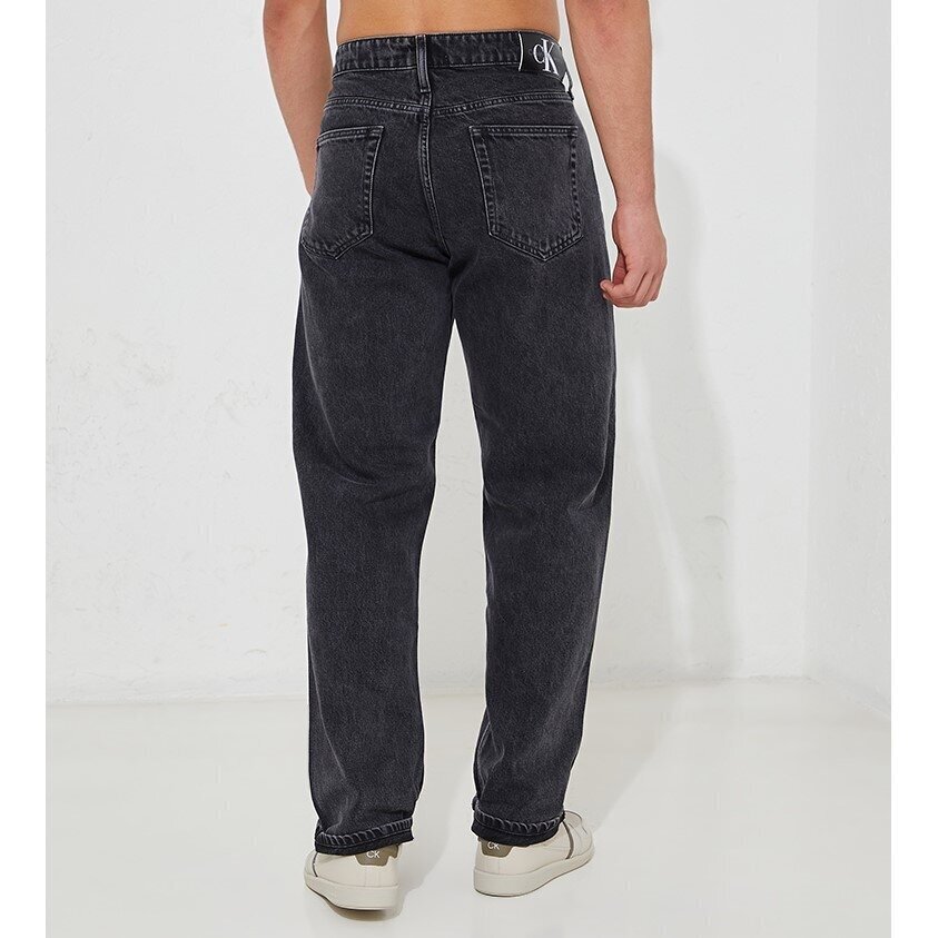 Calvin Klein Jeans džinsi vīriešiem 8719855826575, melni cena un informācija | Vīriešu džinsi | 220.lv