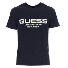 Guess T-krekls vīriešiem 7619342077507, zils цена и информация | Мужские футболки | 220.lv