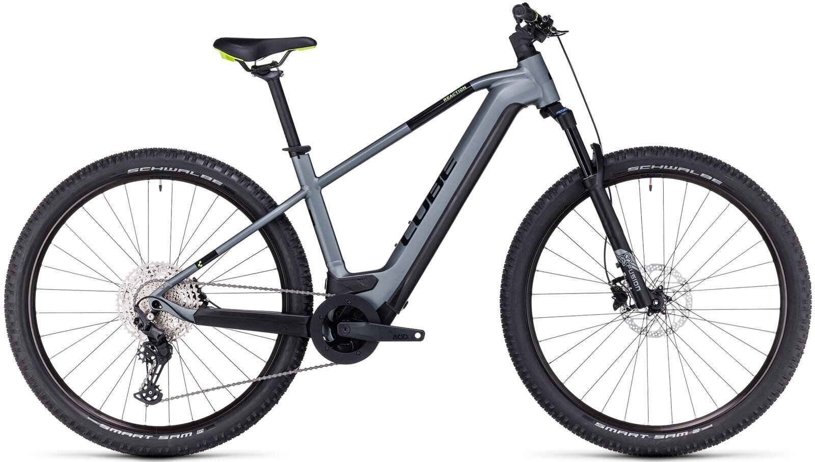 Elektriskais velosipēds Cube Reaction Hybrid Pro 625 29" 2023, pelēks cena un informācija | Elektrovelosipēdi | 220.lv