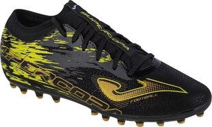 Futbola apavi Joma Super Copa 2301 AG, 41. izmērs, melni/dzelteni cena un informācija | Futbola apavi | 220.lv