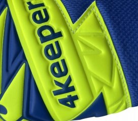 Вратарские перчатки 4keepers Equip Breeze, 9,5, синий цвет цена и информация | Перчатки вратаря | 220.lv