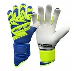 Вратарские перчатки 4keepers Equip Breeze, 9,5, синий цвет цена и информация | Тренировочные перчатки. Размер 5 | 220.lv