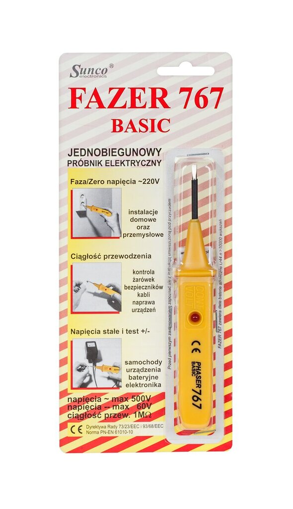 Elektriskais testeris Fazer Basic 767 цена и информация | Rokas instrumenti | 220.lv