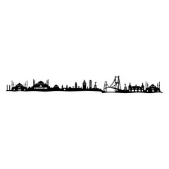 Piekarināmā dekorācija Istanbul Skyline 13 cm цена и информация | Детали интерьера | 220.lv