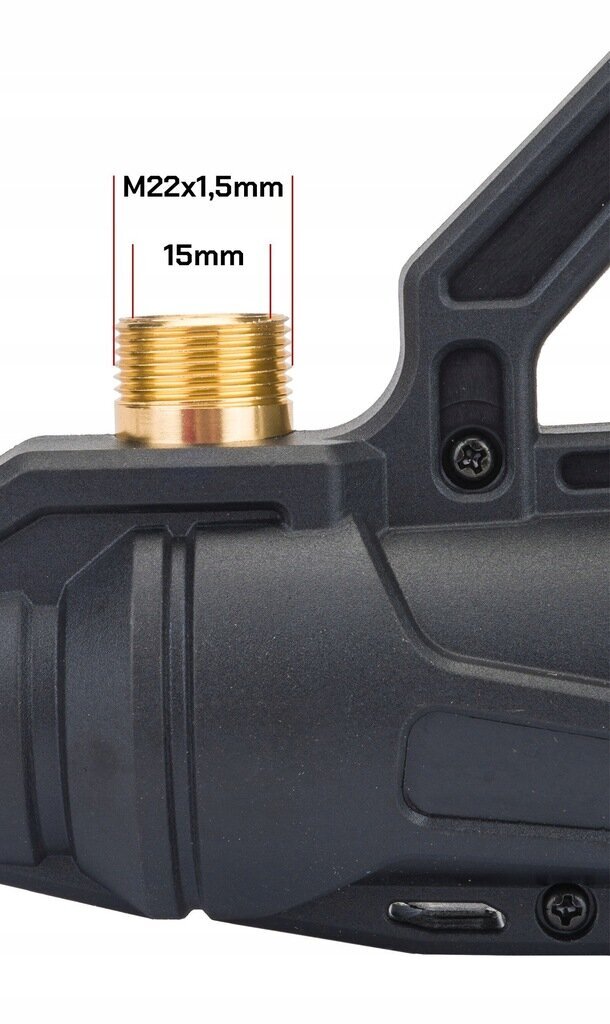 Augstspiediena ūdens pistole Red Technic RTMC0029-L1 cena un informācija | Spiedienmazgātāju piederumi | 220.lv