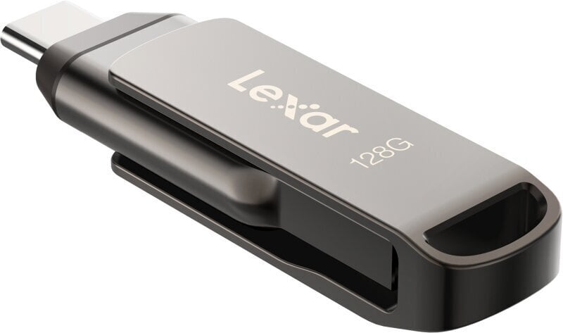Lexar JumpDrive Dual Drive D400 LJDD400064G-BNQNG cena un informācija | USB Atmiņas kartes | 220.lv