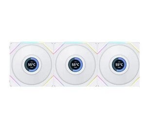 Lian Li Uni TL LCD Series Reverse Blade 3-Pack LULI-074 цена и информация | Компьютерные вентиляторы | 220.lv