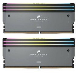 Corsair Dominator Titanium RGB (CMP64GX5M2B6000Z30) cena un informācija | Operatīvā atmiņa (RAM) | 220.lv