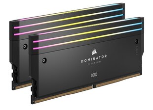 Corsair Dominator Titanium RGB (CMP32GX5M2B6400C32) cena un informācija | Operatīvā atmiņa (RAM) | 220.lv