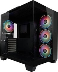 LC-Power Gaming 809B Dark Storm_X cena un informācija | Datoru korpusi | 220.lv