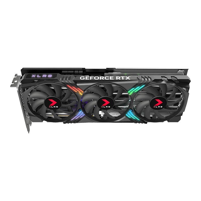 PNY GeForce RTX 4070 Super XLR8 Gaming Verto Epic-X RGB Overclocked Triple Fan (VCG4070S12TFXXPB1-O) cena un informācija | Videokartes (GPU) | 220.lv