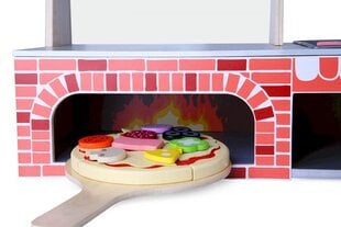 Печь для пиццы с аксессуарами, деревянная цена и информация | Игрушки для девочек | 220.lv