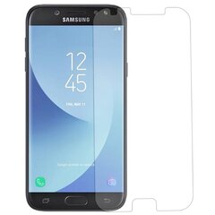 „Calans“ Tempered Glass (частичное покрытие) защитное стекло 0,3 мм – прозрачный (Galaxy J3 2017) цена и информация | Защитные пленки для телефонов | 220.lv