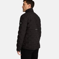 Huppa мужская утепленная куртка весна-осень UNARI, черный цвет цена и информация | Мужские куртки | 220.lv