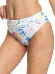 Bikini biksītes sievietēm Roxy ERJX404313 WBB8, balts цена и информация | Купальники | 220.lv