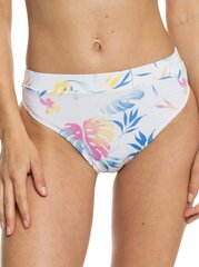 Bikini biksītes sievietēm Roxy ERJX404313 WBB8, balts cena un informācija | Peldkostīmi | 220.lv