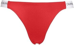 Calvin Klein bikini biksītes sievietēm KW0KW00933 XBG, sarkanas cena un informācija | Peldkostīmi | 220.lv