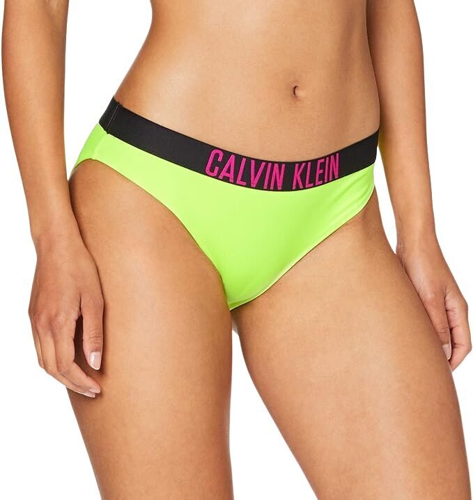 Calvin Klein bikini biksītes sievietēm KW0KW01050, zaļas цена и информация | Peldkostīmi | 220.lv