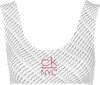 Calvin Klein bikini krūšturis sievietēm KW0KW01036 0LA, pelēks cena un informācija | Peldkostīmi | 220.lv