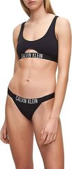 Calvin Klein peldkostīms sievietēm KW0KW00900 BEH, melns cena un informācija | Peldkostīmi | 220.lv