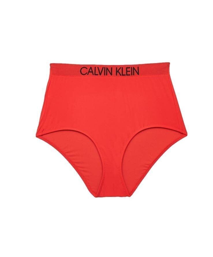 Calvin Klein peldkostīms sievietēm KW0KW00941 XBG, sarkans cena un informācija | Peldkostīmi | 220.lv