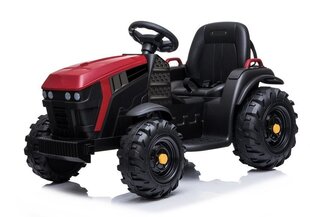 Elektriskais traktors ar piekabi bērniem BDM0925, sarkans cena un informācija | Bērnu elektroauto | 220.lv
