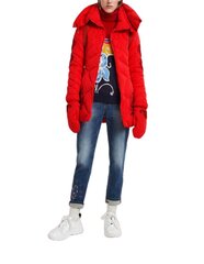 Jaka sievietēm Desigual 19WWEW10/3007, sarkana цена и информация | Женские куртки | 220.lv