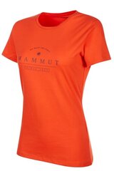 Mammut T-krekls sievietēm 1017-00980-2185-116, oranžs cena un informācija | T-krekli sievietēm | 220.lv