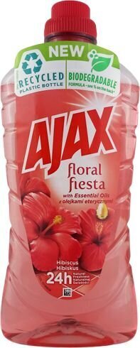 Ajax universālais tīrīšanas līdzeklis Hibiscus, 1 L cena un informācija | Tīrīšanas līdzekļi | 220.lv