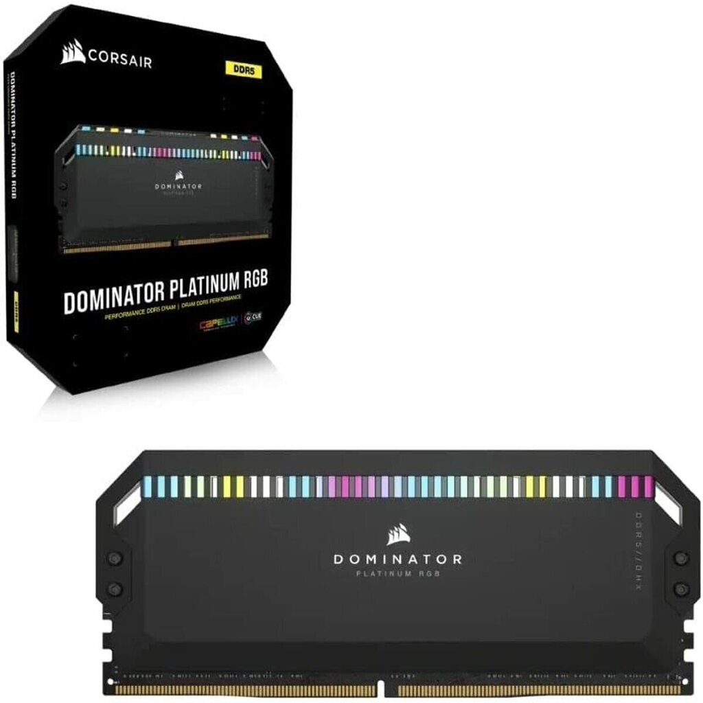 Corsair Dominator Platinum RGB (CMT64GX5M2B6600C32) cena un informācija | Operatīvā atmiņa (RAM) | 220.lv