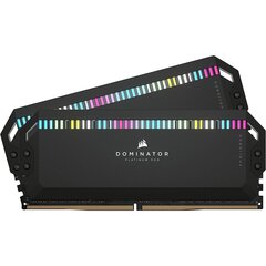 Corsair Dominator Platinum RGB (CMT64GX5M2B6600C32) cena un informācija | Operatīvā atmiņa (RAM) | 220.lv