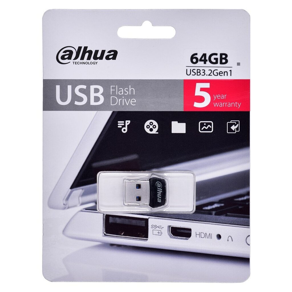 Dahua U166-31-64GB цена и информация | USB Atmiņas kartes | 220.lv