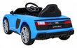 Vienvietīgs bērnu elektromobilis Audi R8 Lift, zils цена и информация | Bērnu elektroauto | 220.lv