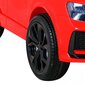 Vienvietīgs bērnu elektromobilis Audi RS Q8, sarkans цена и информация | Bērnu elektroauto | 220.lv