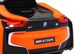 Vienvietīgs bērnu elektromobilis BMW I8 Lift, oranžs цена и информация | Bērnu elektroauto | 220.lv